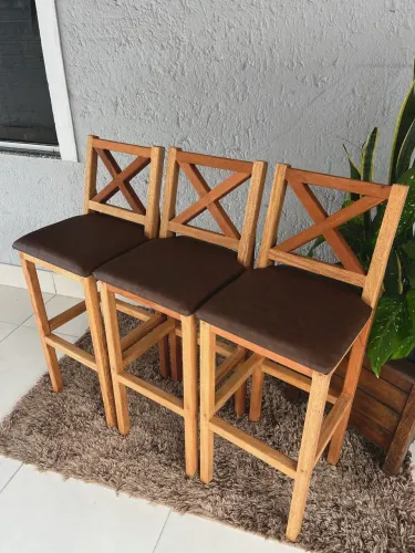 Banquetas estofadas