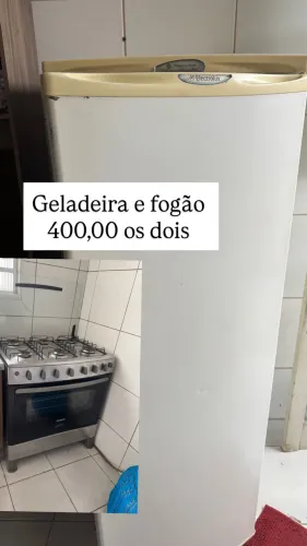 Geladeira e fogão