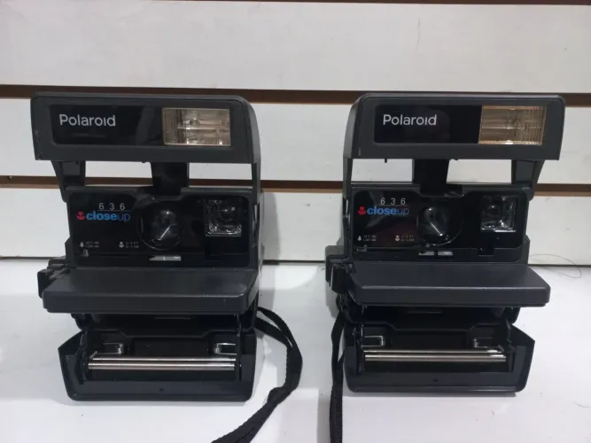 2 câmeras polaroid 636 antiga 