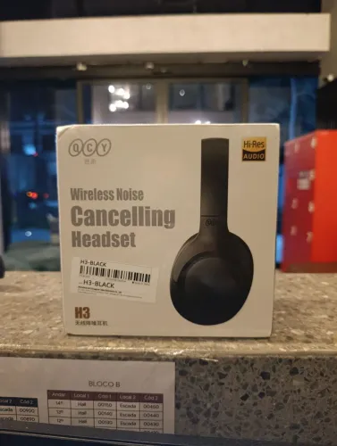 QCY H3 ANC Original | Cancelamento de Ruído | Bluetooth 5.4 | Bateria de Até 60h
