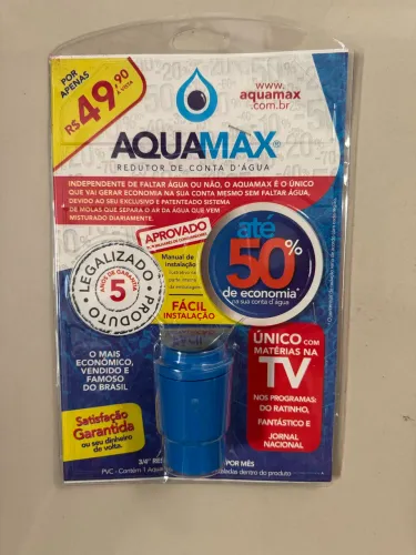 Redutor de pressão de água Aquamax