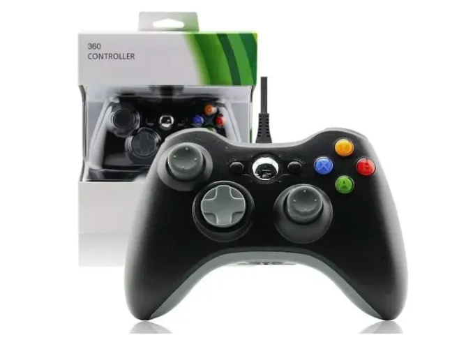 Controle com Fio para Xbox 360 e PC