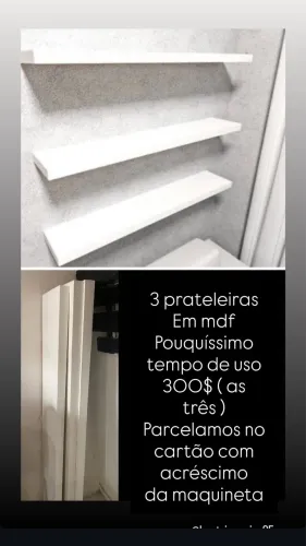 Prateleiras em mdf