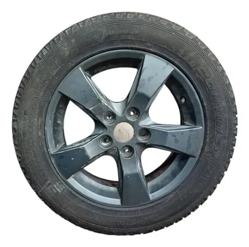 Pneu com Roda Usado Suzuki Sx4 2010/2011 Medida 205/60 R16 Cor Preta
