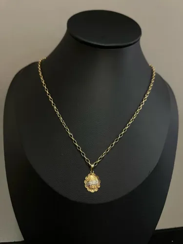 Corrente de ouro 3.44g 18k procedência garantia eterna