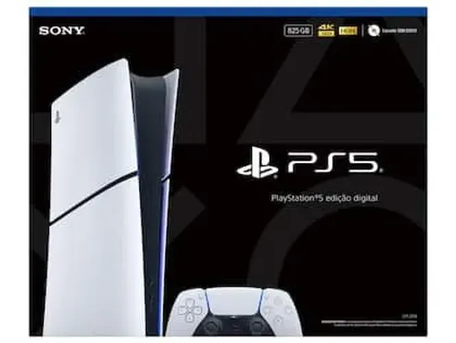 PS5 Digital 825GB Novo Lacrado