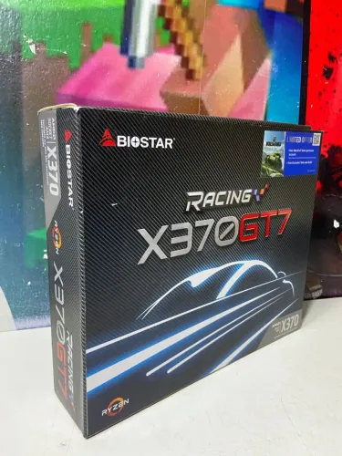PLACA MÃE NOVO BIOSTAR X370GT7 RYZEN AM4 R$425,00