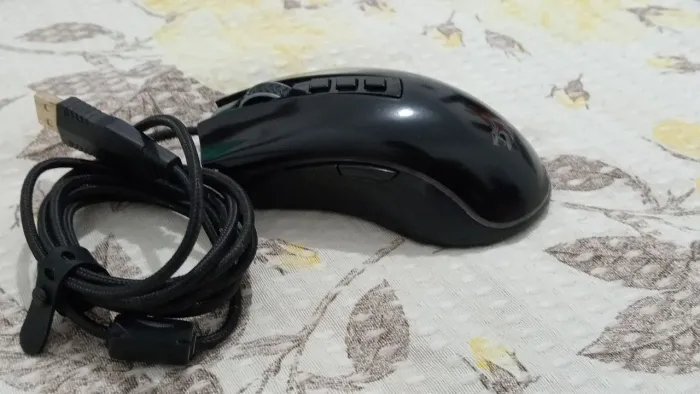 Mouse Gamer Redragon Cobra M711 Pro, Com Fio RGB + Cabo + Software Configurável