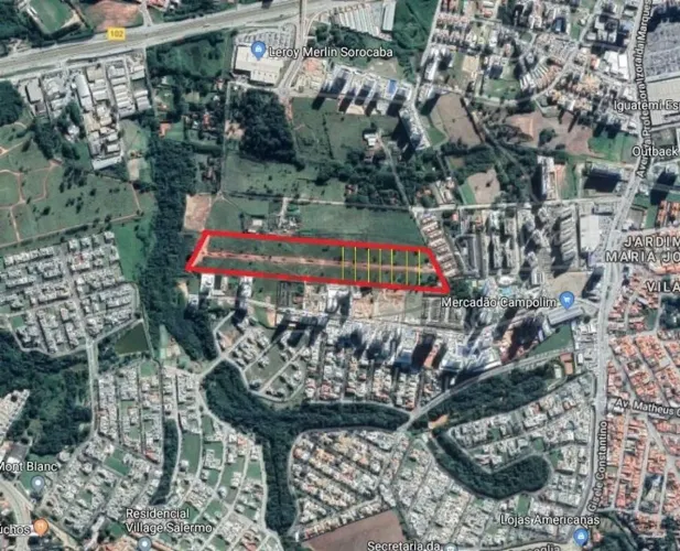 Terreno à venda, 6000 m² , Parque Campolim - Sorocaba/SP
