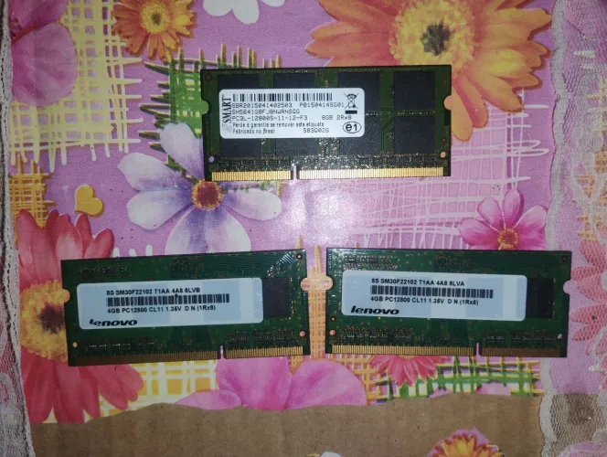 RAM DDR3 8GB E 4GB LENOVO