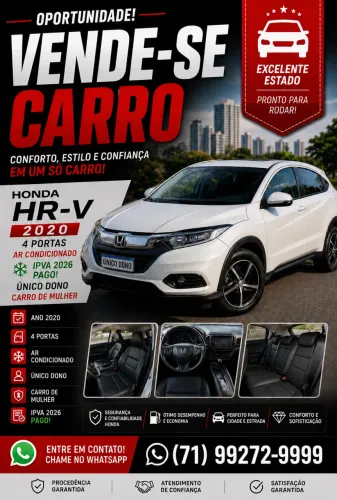 Honda HR-V EXL 1.8 Flexone 16V 5P Aut. 2020