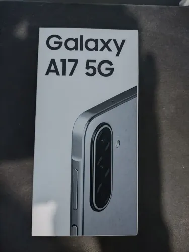 Samsung A17 5g 256gb na caixa, só aberto para teste,com nota fiscal,troco por Poço X7 Pró.