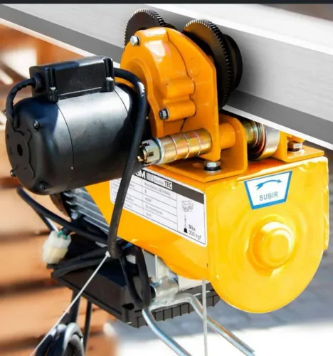 Guincho de trole Guincho Talha de Coluna Com Trole Max 200kg TEC100 CSM 220V