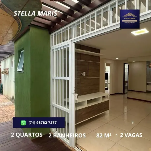 APARTAMENTO 2 QUARTOS (1 SUÍTE), 82M², EM STELLA MARIS