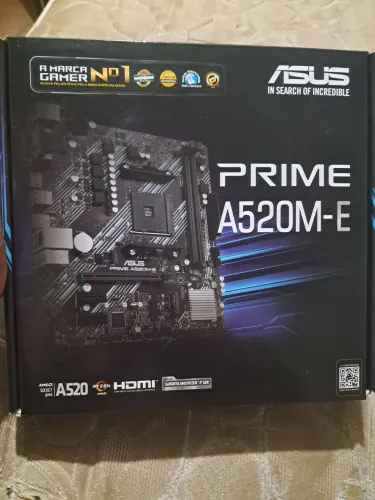Placa mãe Asus A520M-E