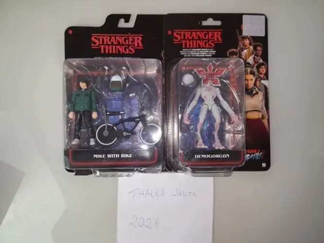 lote stranger things mike e demagorgon