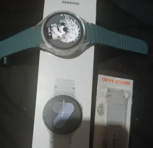 galaxy watch 7 44mm com pelicula e case