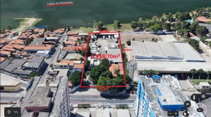 Terreno, 6938 m² - venda por R$ 6.999.999,00 ou aluguel por R$ 40.000,00/mês - Parangaba -