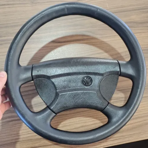 Volante de Direção Original VW Golf Passat MK3 1994-1998 Restaurado com tampa 1H0419091A