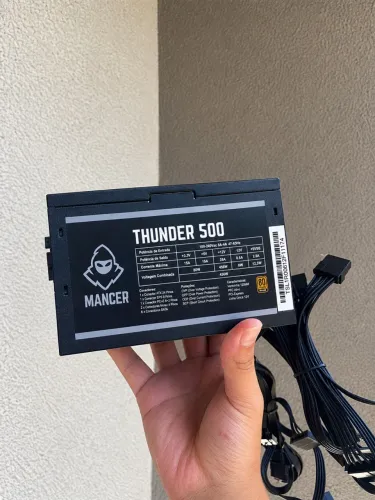Fonte Mancer Thunder 500W 80 Plus - 500W.