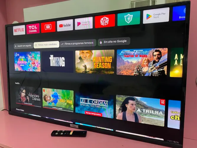 TELAO SMART ANDROID TCL 40 POLEGADAS 