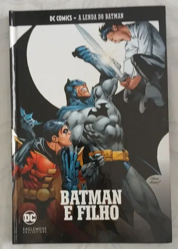 A Lenda do Batman n° 1 Batman e Filho Ed. Eaglemoss