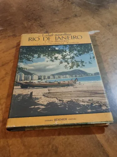 Livro antigo Raro "A cidade Maravilhosa Rio de janeiro e seus arredores"