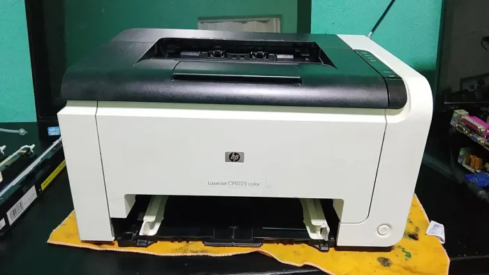 Impressora lazer colorida hp cp1025( Analiso trocas)