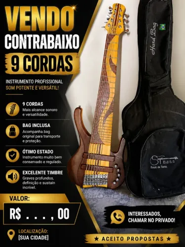 Baixo 9 cordas