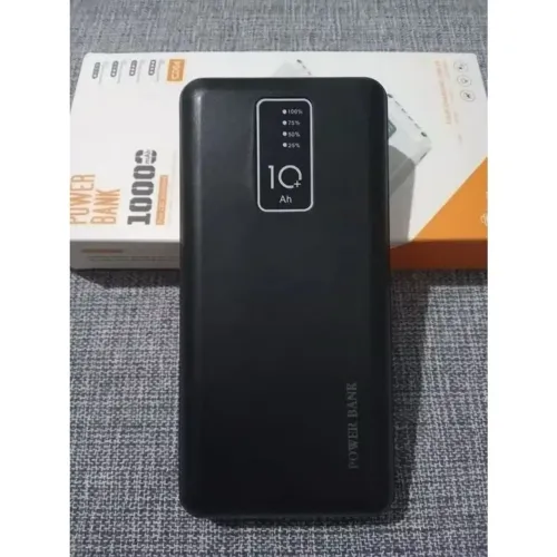 Powerbank - 10000mah Carregador Portátil Com Cabos