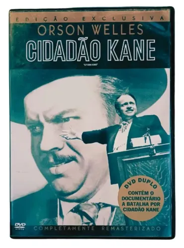 Cidadão Kane Dvd Duplo Edição Exclusiva -original-ótimo Esta