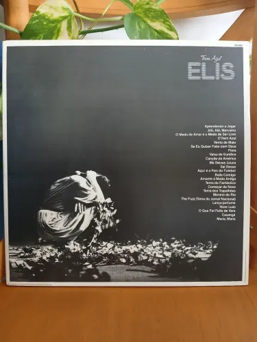 LP ELIS REGINA TREM AZUL SOM LIVRE (EX)