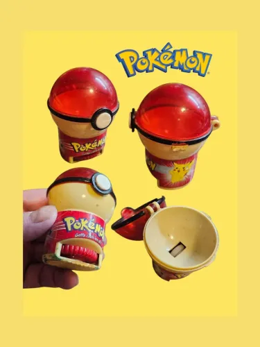 CHAVEIRO PIRULITO BOLA POKEMON JAWBREAKER - 1999