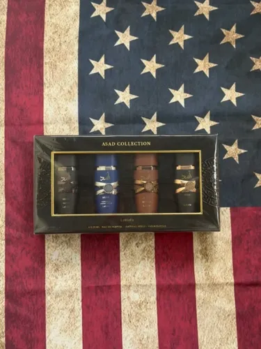 Perfume Lattafa Asad Kit Exclusivo 4x25ml - Edição Especial