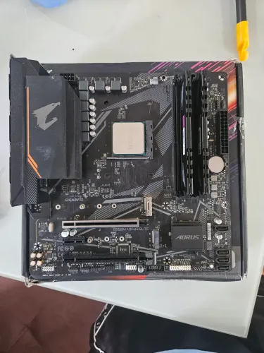 kit placa mae am4 32 gb ram