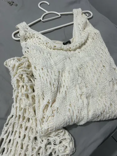 Vestido longo Tricô Ave Rara FRETE GRÁTIS
