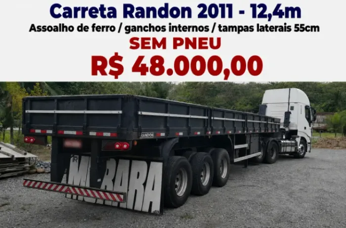 Carreta Randon 2011 - 12,4m