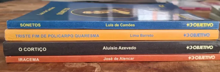 Livros da literatura clássica brasileira 