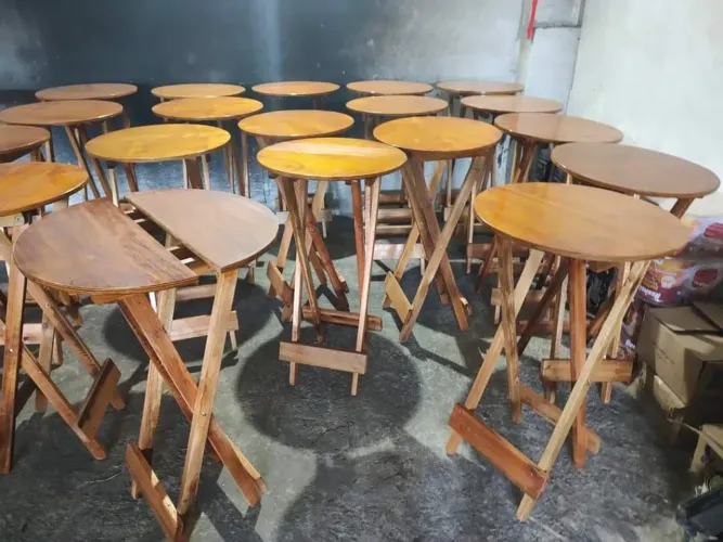 Mesa madeira pode molhar avontade
