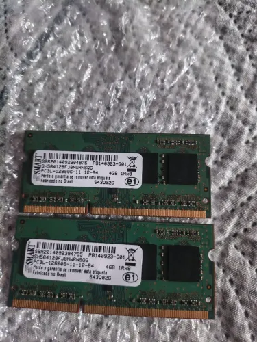 Kit 8 gb com duas memórias ram ddr3 1600 