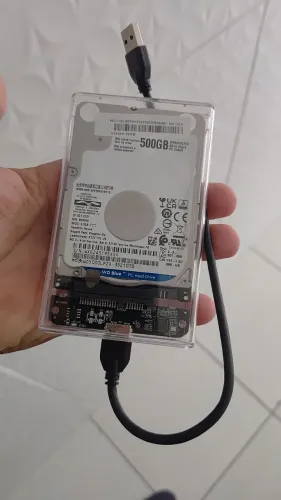 HD Externo 500 GB usb 3.0 Pronta Entrega 