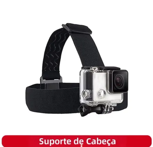 Cinta de cabeça para câmera gopro