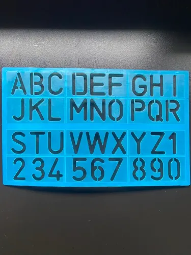 Kit com 3 réguas