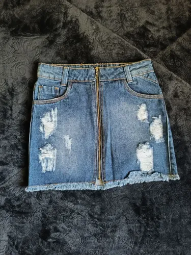 Saia jeans T: 36