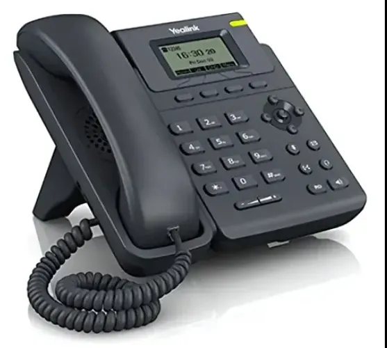 Telefone IP Yealink SIP-T19P E2 VoIP PoE Com Fonte Incluso (Seminovos/Excelente Estado)