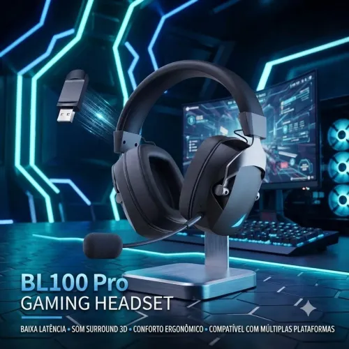 Headset Gamer BL100 PRO - Preto