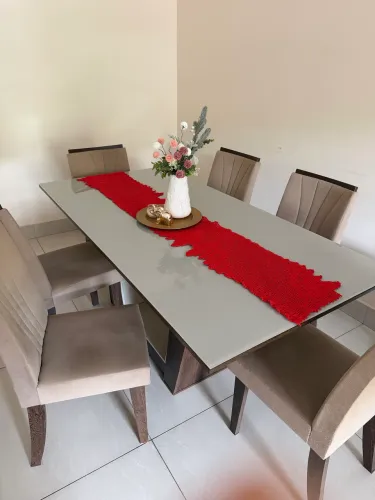 Mesa de jantar 6 lugares