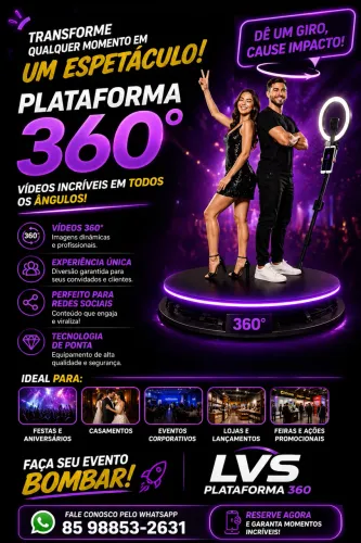 Plataforma giratória 360 