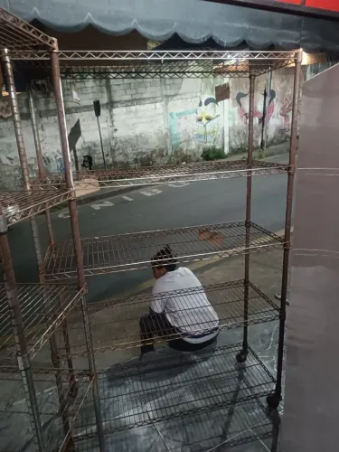 Pratilheira estante reforçado grande 