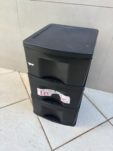 Gaveteiro plástico